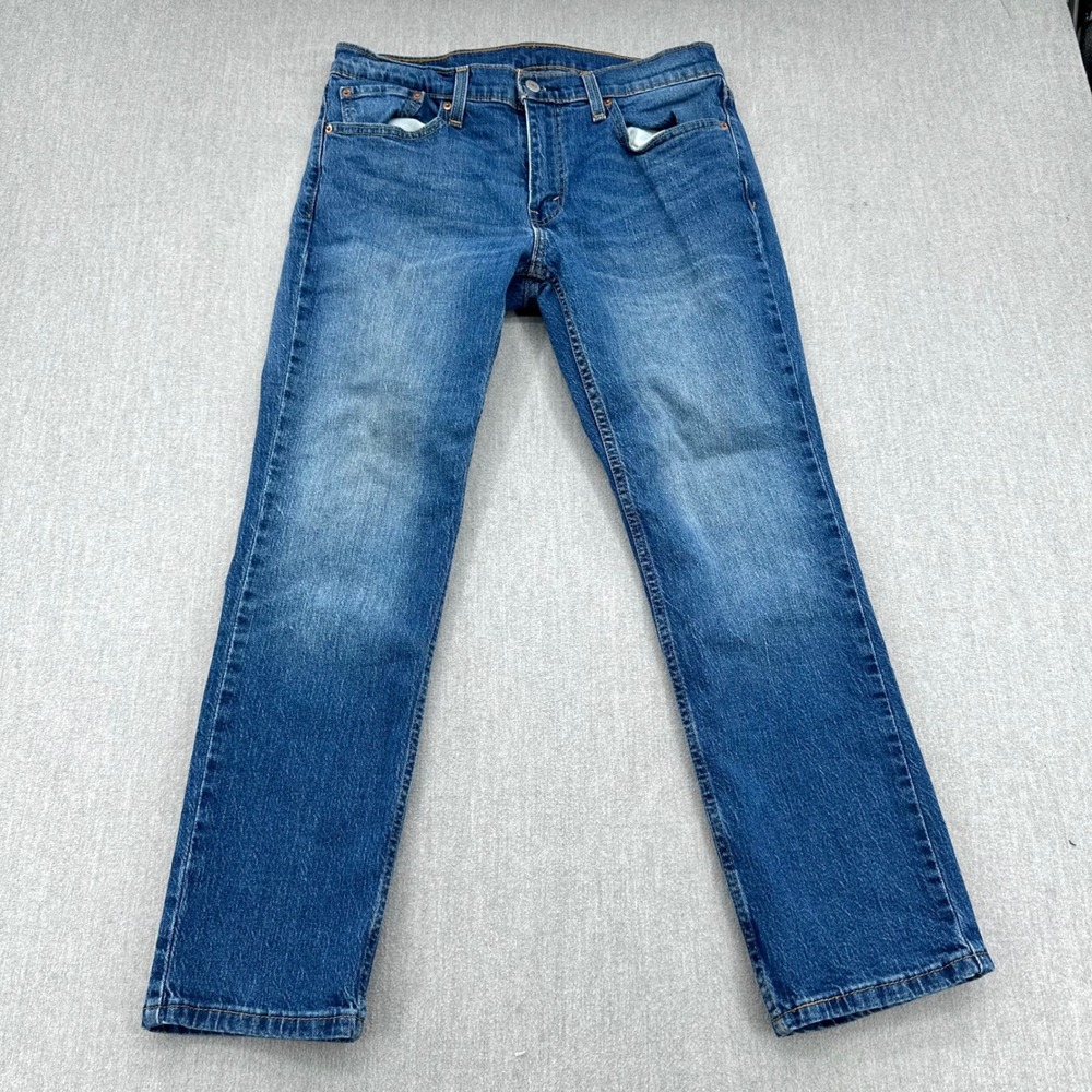 Levi's 511 Jeans Mens 32x29 Blue Slim Fit Medium Wash Stretch Denim Casual Pants